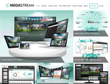 Tablet Screenshot of megastream.com